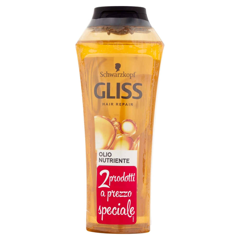 Gliss Hair Repair Olio Nutriente Shampoo Nutriente 2 x 250 ml